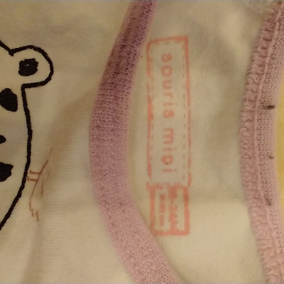 3/20$ 18-24m Souris mini body onesie cat " je ronronne de bonheur " - Picture 4 of 4